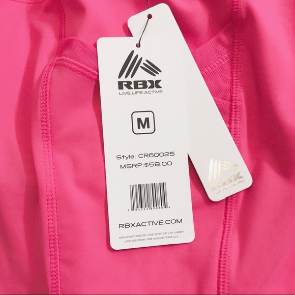 RBX Pink Tech Flex Ultra Hold Legging NWT - Picture 9 of 9